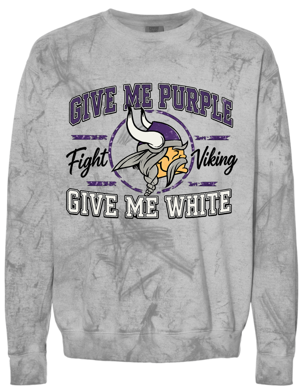 Crew Neck - Smoke - Give Me Purple