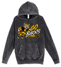 Hoodie - Charcoal Acid - Go Bobcats