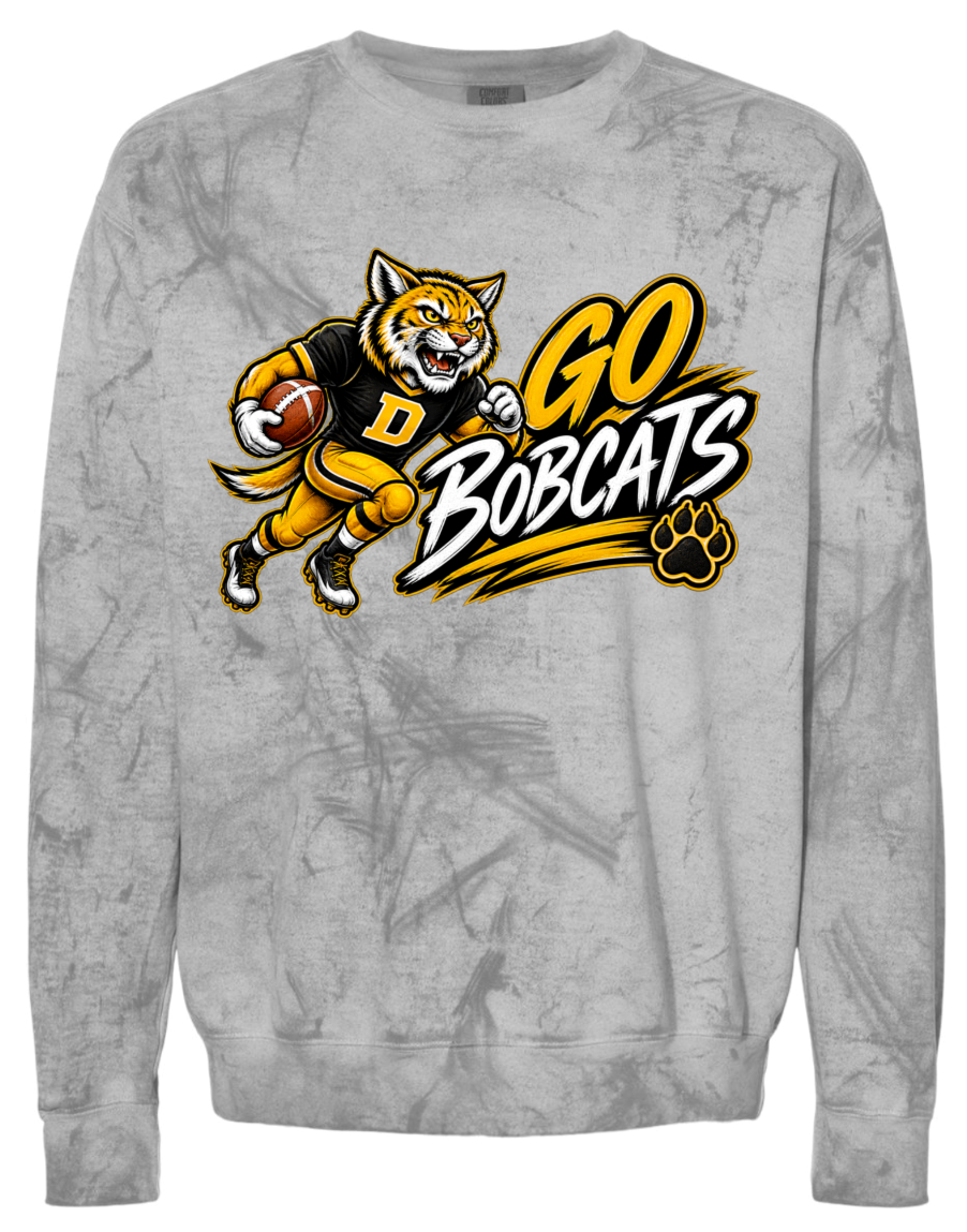 Crew Neck - Smoke - Go Bobcats