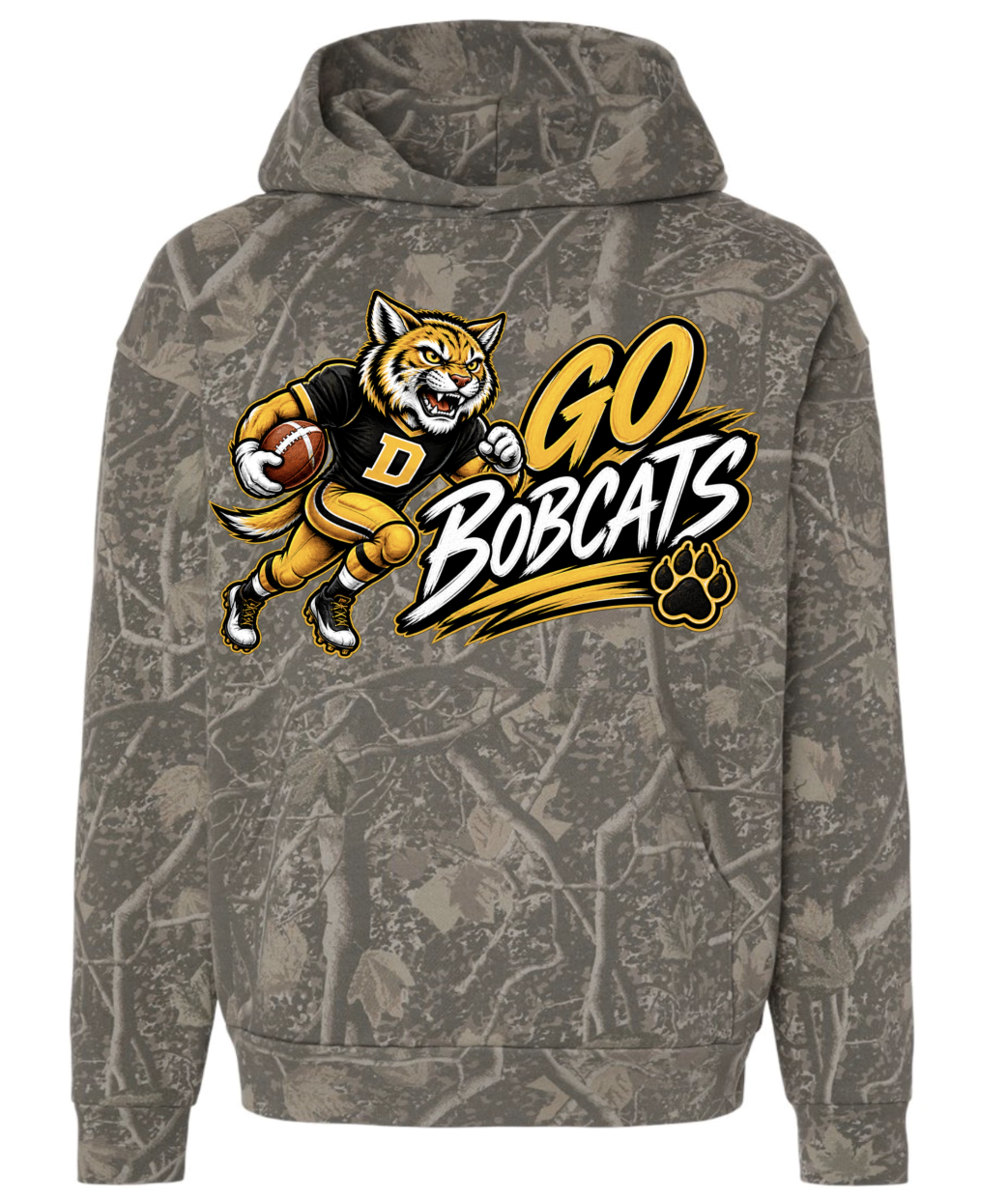 Hoodie - Deadwood - Go Bobcats