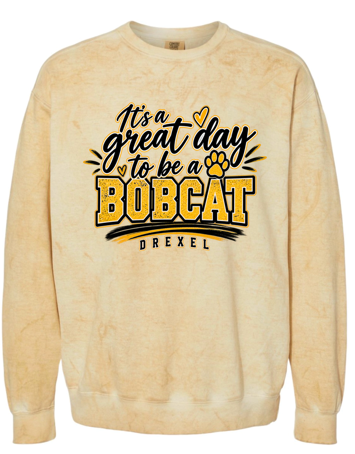 Crew Neck - Gold Smoke - Great Day