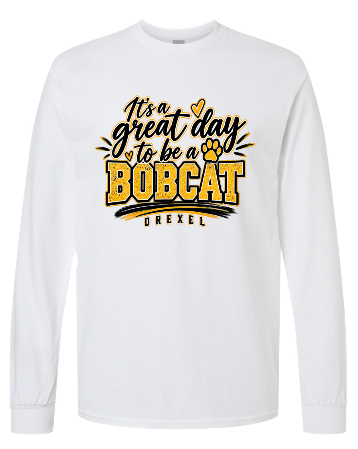 Long Sleeve - White - Great Day