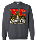 Crew Neck - Charcoal - Home of Champions