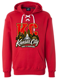 Hoodie lace - Red - Home of Champions