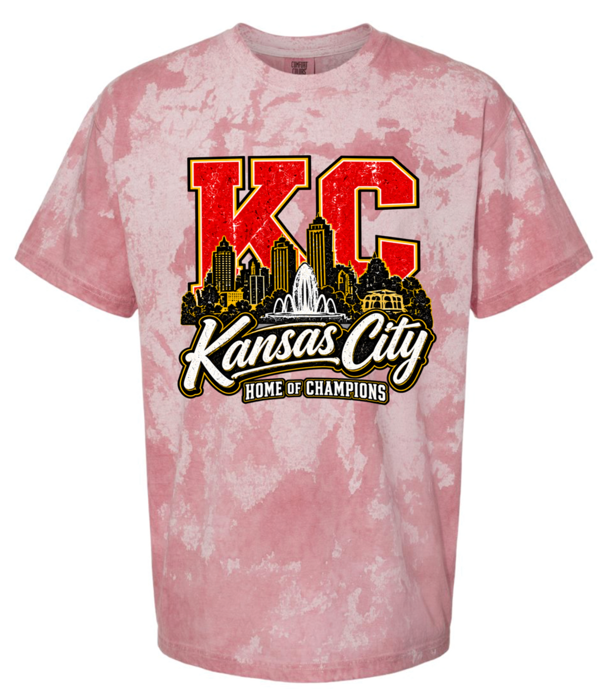 T-Shirt - Red Smoke - Home of Champions