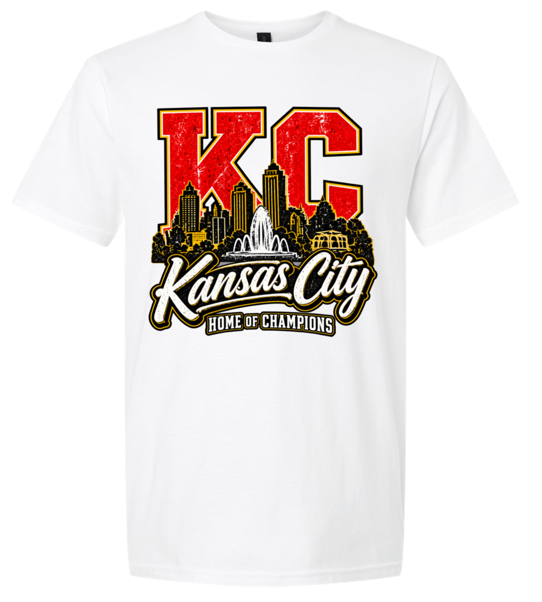 T-Shirt - White - Home of Champions