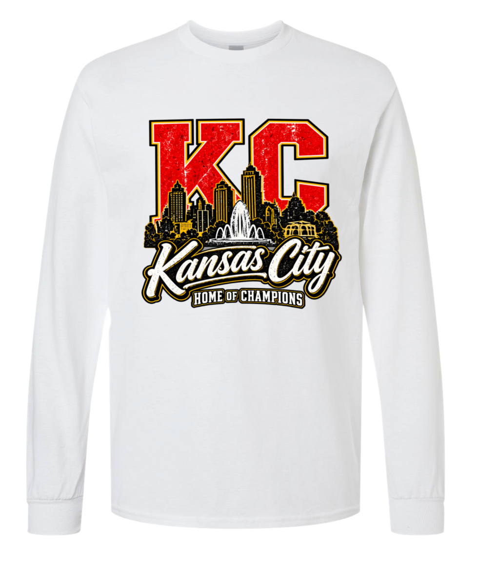 Long Sleeve - White - Home of Champions