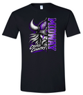 T-Shirt - Black - Half Viking
