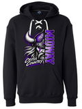 Hoodie lace - Black - Half Viking