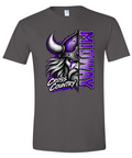 T-Shirt - Charcoal - Half Viking