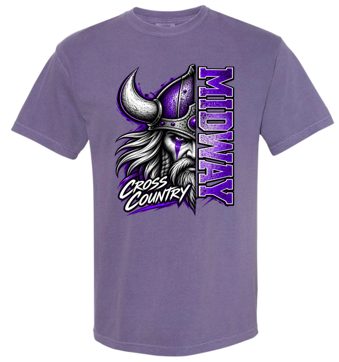 T-Shirt - Grape - Half Viking