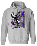 Hoodie - Sport Grey - Half Viking