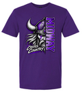 T-Shirt - Purple - Half Viking