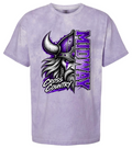 T-Shirt - Purple Smoke - Half Viking