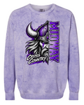 Crew Neck - Purple Smoke -Half Viking