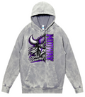 Hoodie - Silver Acid - Half Viking