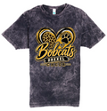 T-Shirt - Black Acid - Cheer Heart