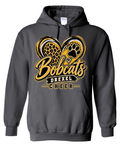 Hoodie lace - Charcoal - Cheer Heart