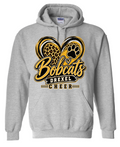 Hoodie - Sport Grey - Cheer Heart