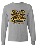 Long Sleeve - Sport Grey - Cheer Heart