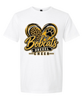 T-Shirt - White - Cheer Heart