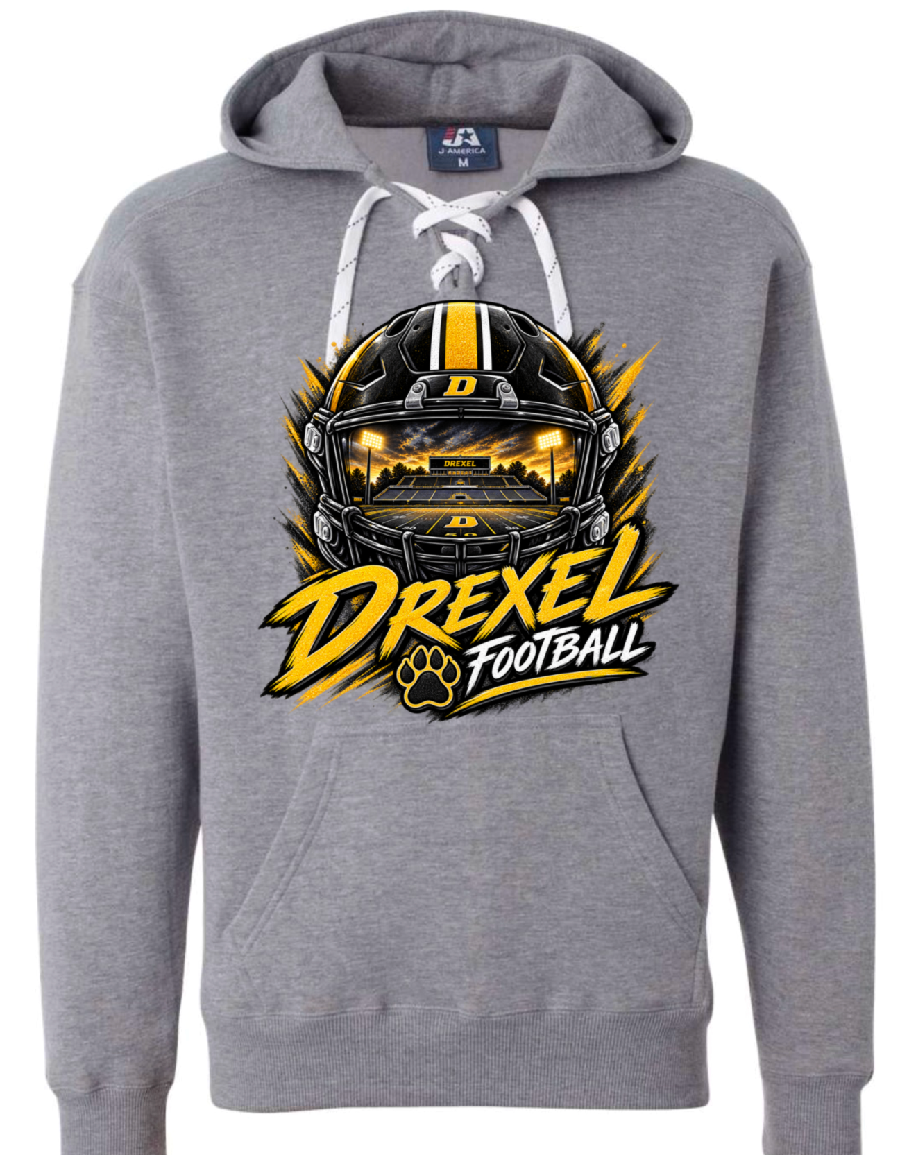 Hoodie lace - Sport Grey - Helmet Stadium