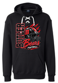 Hoodie lace - Black - Helmet Bears