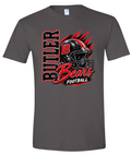 T-Shirt - Charcoal - Helmet Bears