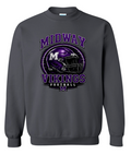 Crew Neck - Charcol - Helmet