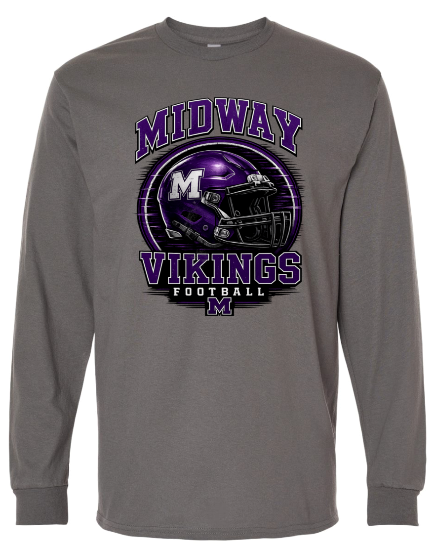 Long Sleeve - Charcoal - Helmet