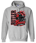 Hoodie - Sport Grey - Helmet Bears