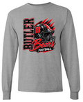 Long Sleeve - Sport Grey - Helmet Bears