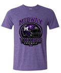 T-Shirt - Heather Purple - Helmet