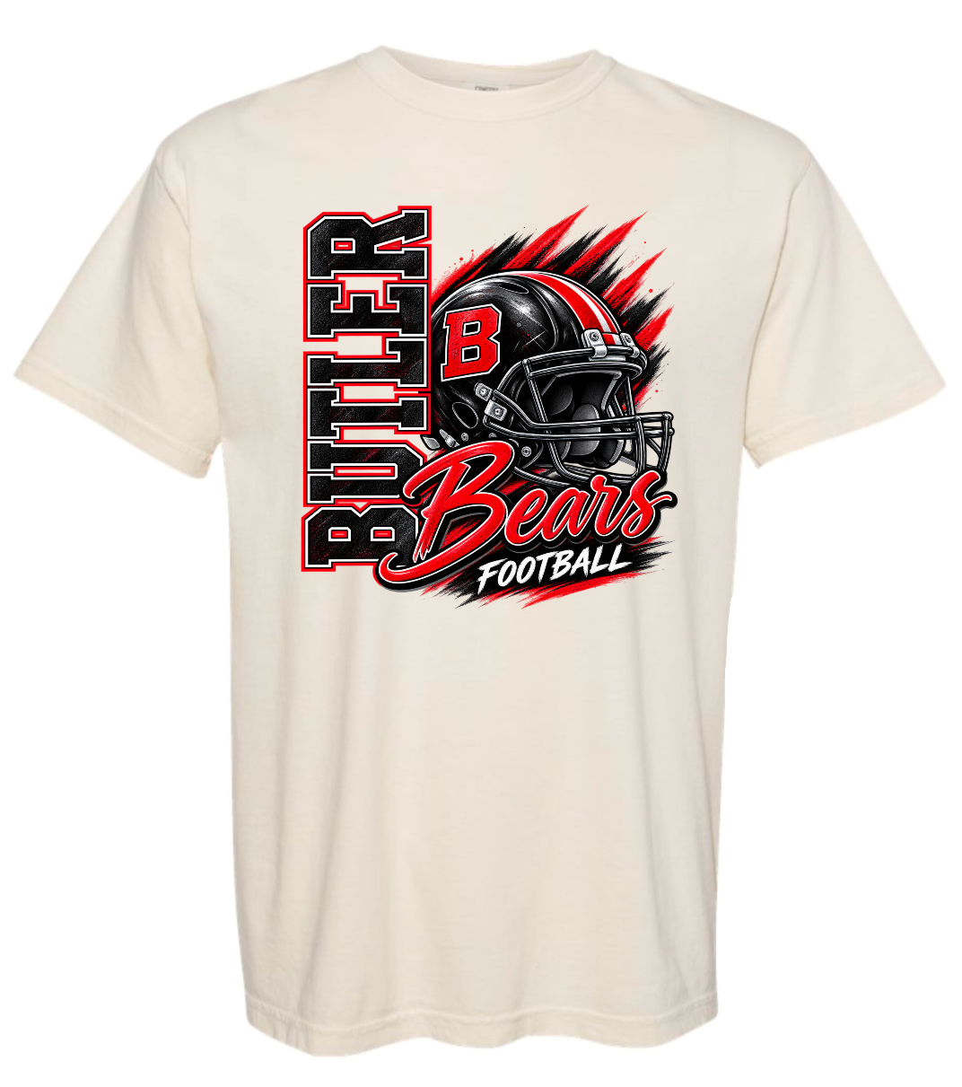 T-Shirt - Ivory - Helmet Bears