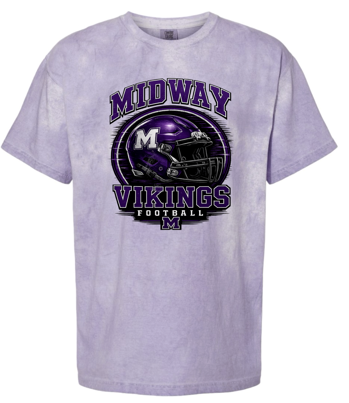 T-Shirt - Purple Smoke - Helmet