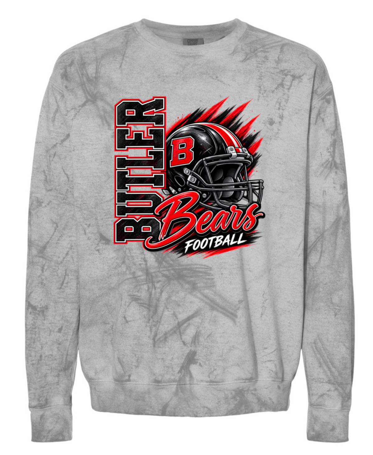 Crew Neck - Smoke - Helmet Bears