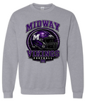 Crew Neck - Sport Grey - Helmet