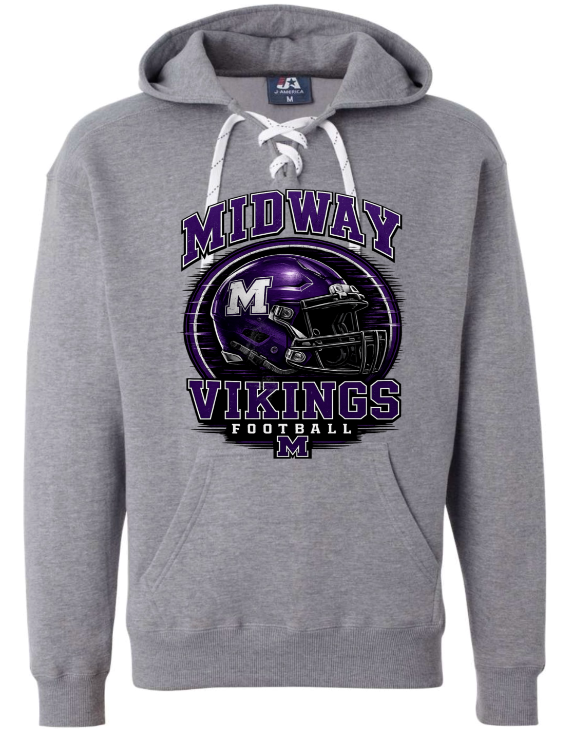Hoodie lace - Sport Grey - Helmet