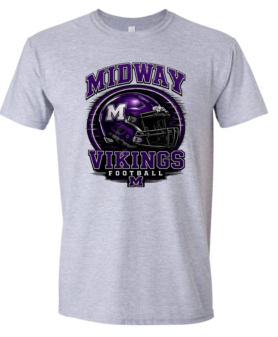 T-Shirt - Sport Grey - Helmet