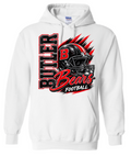 Hoodie - White - Helmet Bears