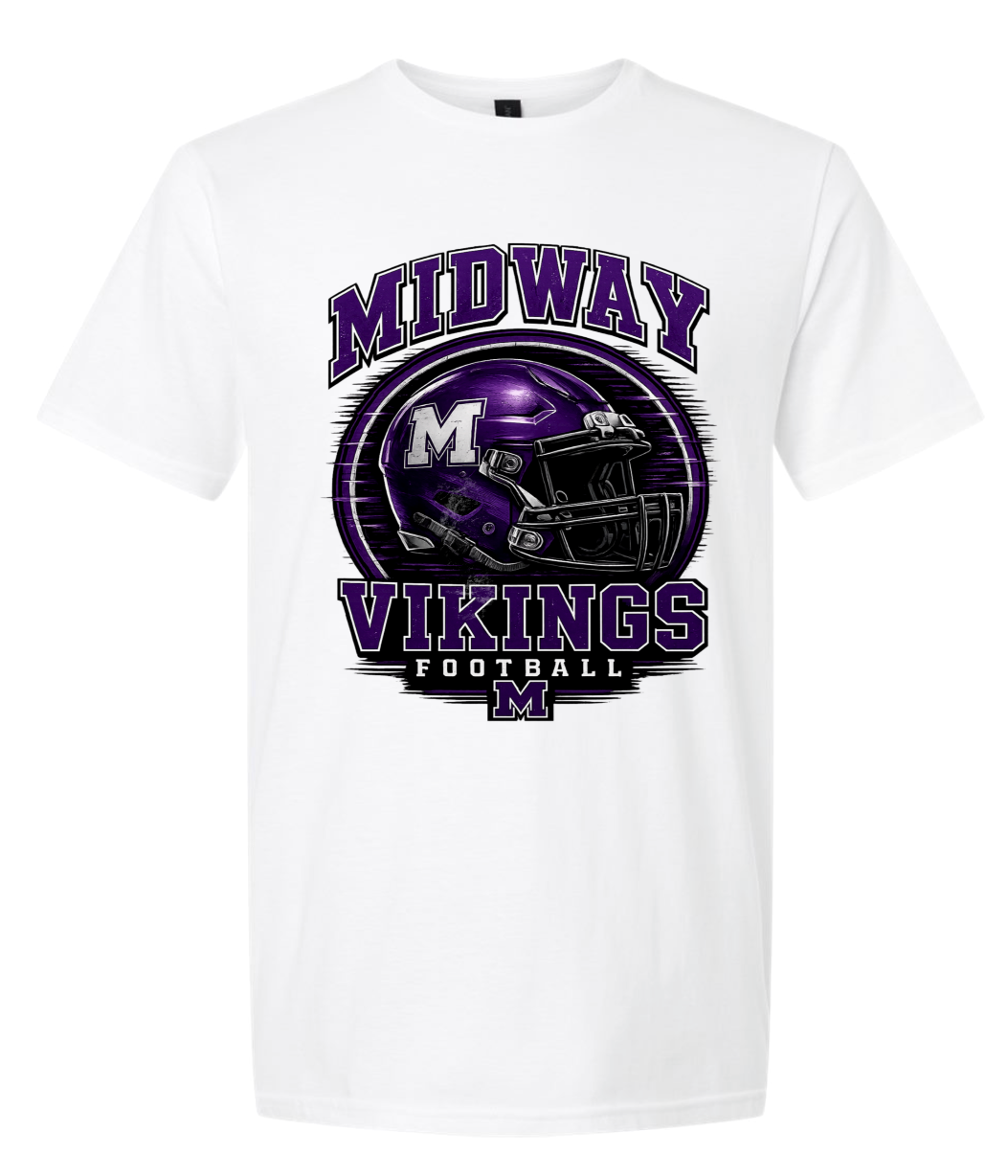 T-Shirt - White - Helmet