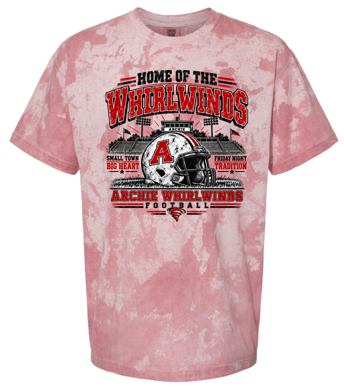 T-Shirt - Red Smoke - Home
