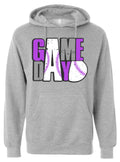 Hoodie Grey Game Day Baseball Stack 2