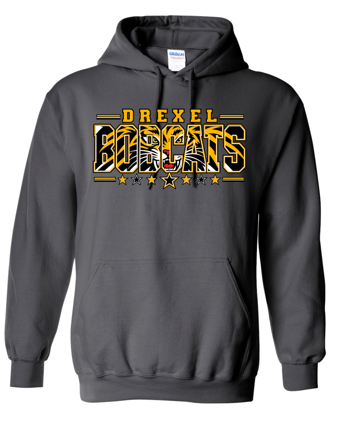 Hoodie - Charcoal - Inside