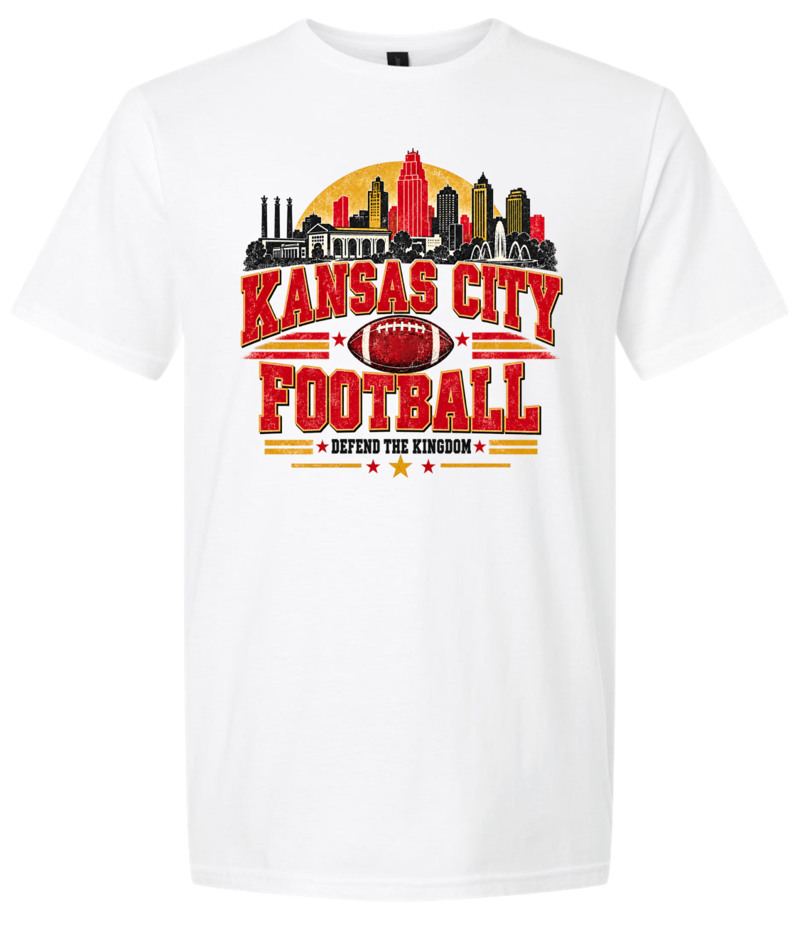 T-Shirt - White - KC Football