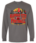 Long Sleeve - Charcoal - KC Football