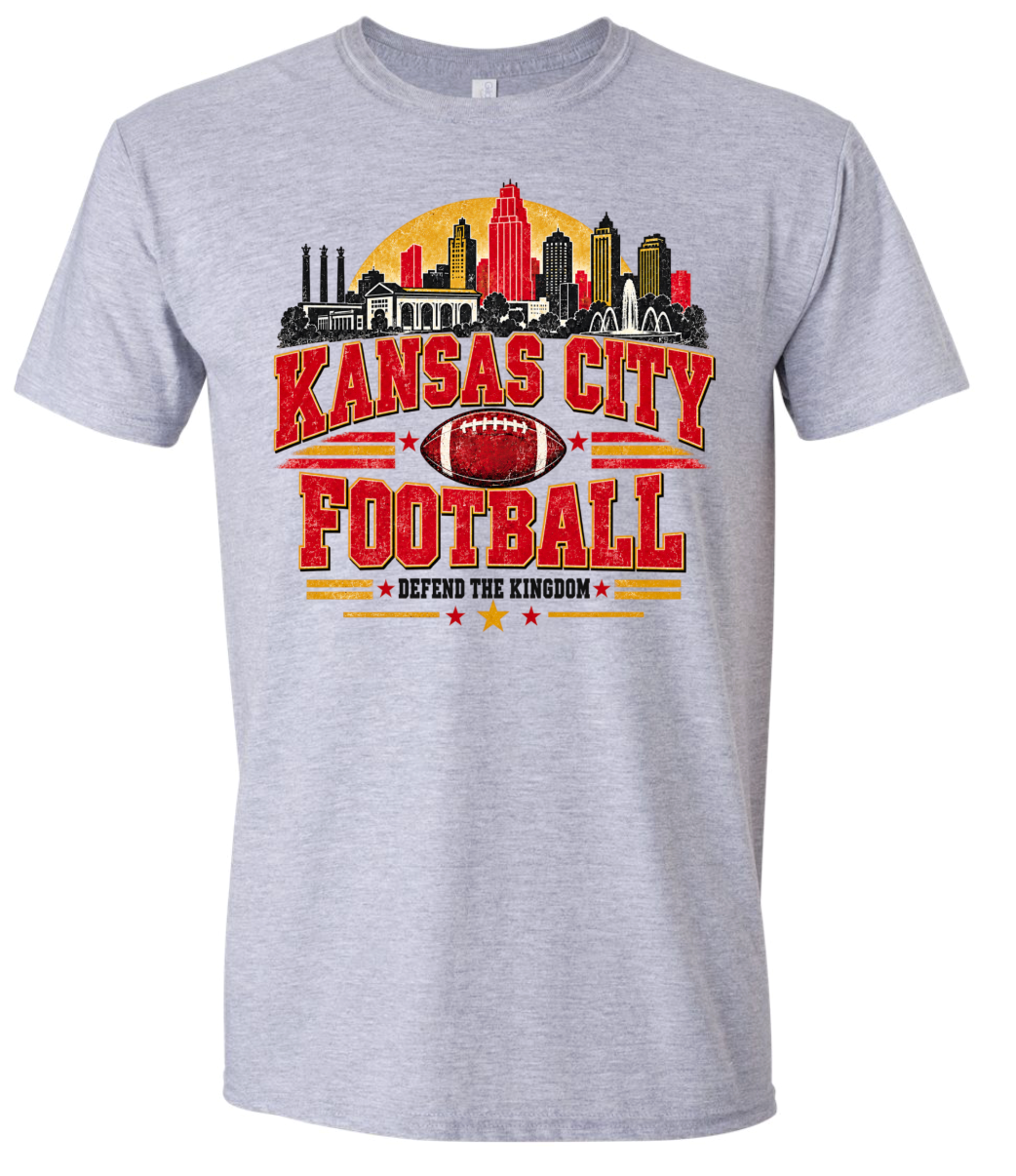 T-Shirt - Sport Grey - KC Football