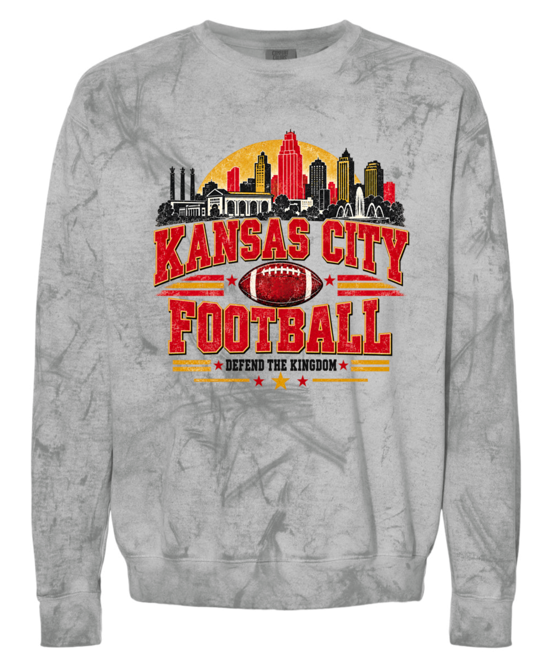 Crew Neck - Smoke - KC Football