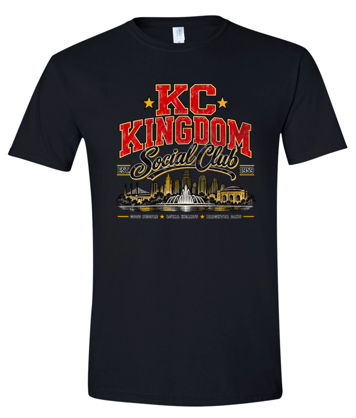 T-Shirt - Black - KC Kingdom