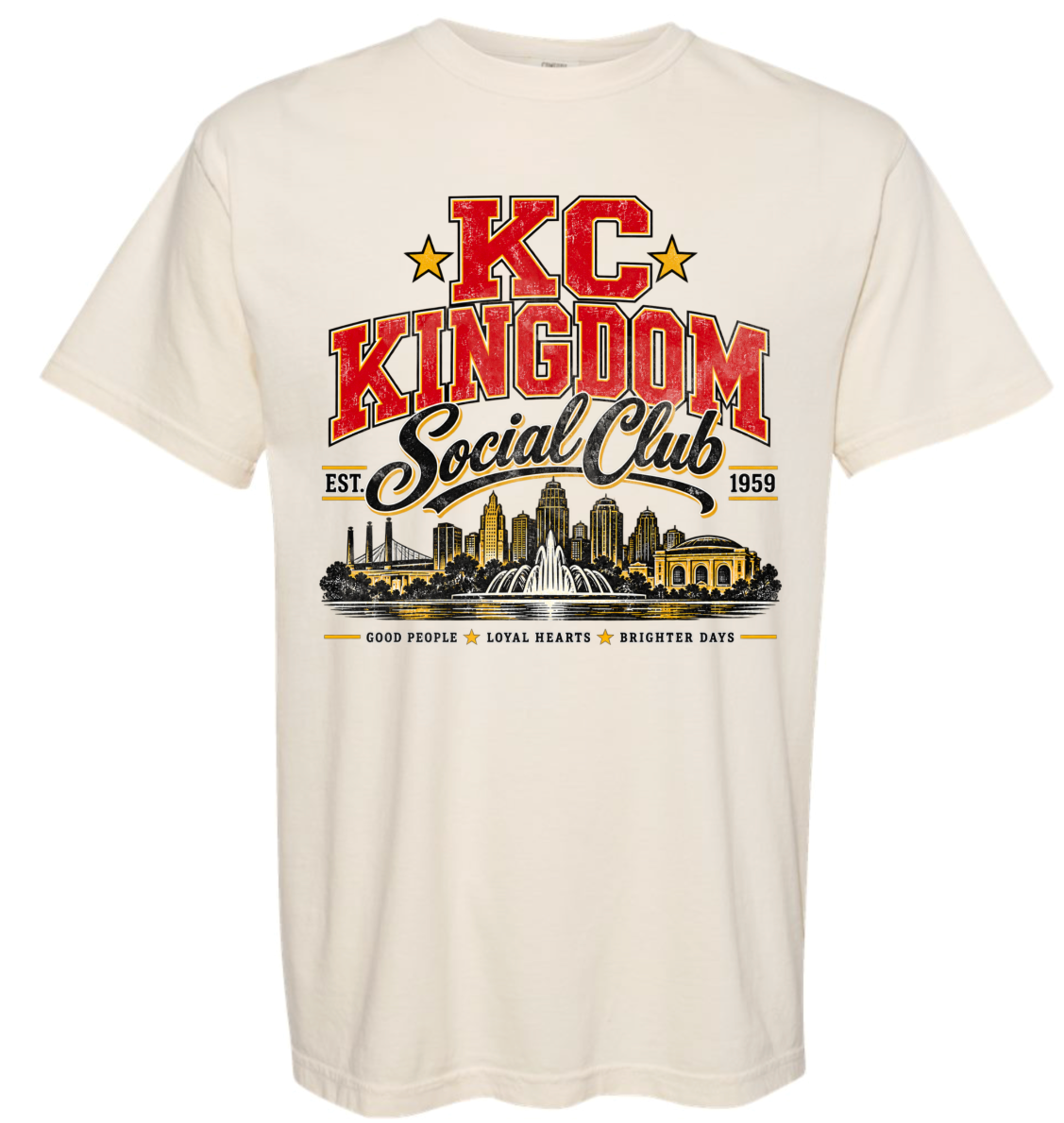 T-Shirt - Ivory - KC Kingdom